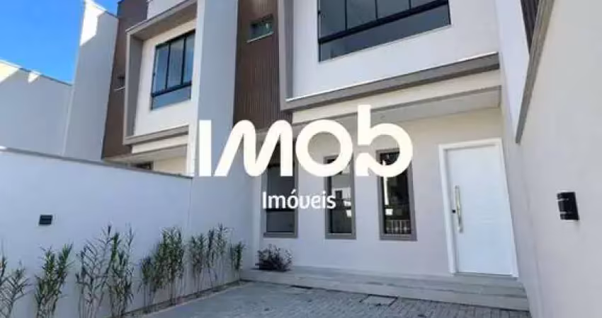 Casa geminada com 1 suíte + 2 quartos, barra do rio cerro - jaraguá do sul