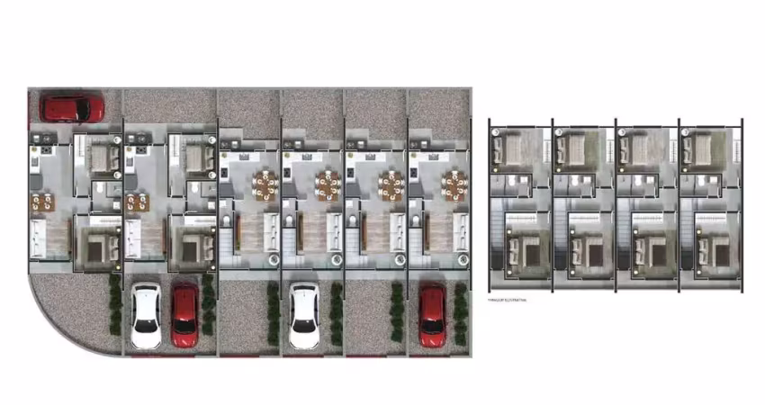 Casa com 2 quartos à venda no Rio Branco, Guaramirim 