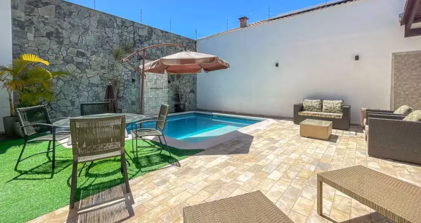 Casa mobiliada com 4 suítes + 1 quarto, nova brasília