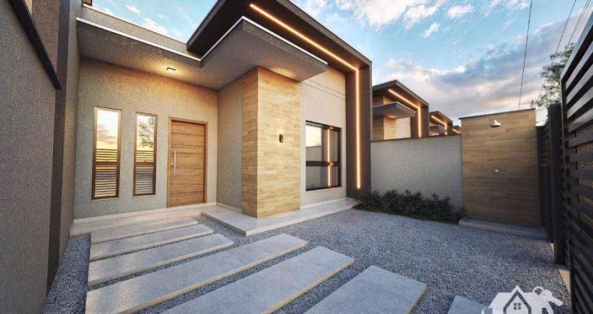Casa com 2 dormitórios à venda, 55 m² por R$ 349.000,00 - Itajuba - Barra Velha/SC