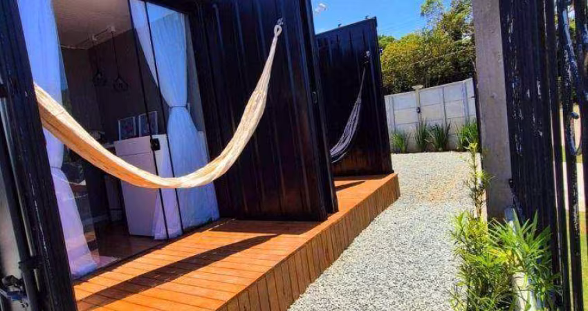Kitnet MOBILIADA com 1 dormitório para alugar, 15 m² por R$ 1900/mês - Itacolomi - Balneário Piçarras/SC