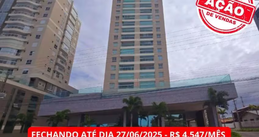Apartamento Alto Padrão com 2 dormitórios para alugar, 76 m² por R$ 5.052/mês Incluso IPTU,TAXA DE LIXO E GARANTIA - Itacolomi - Balneário Piçarras/SC