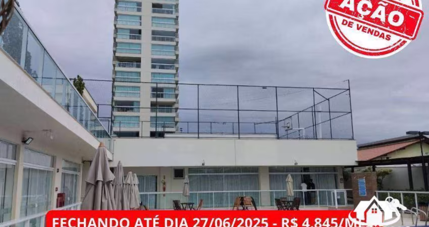 Apartamento Home Club com 3 dormitórios para alugar, 90 m² por R$ 5.383/mês Incluso IPTU, TAXA DE LIXO E GARANTIA LOCATÍCIA - Centro - Penha/SC