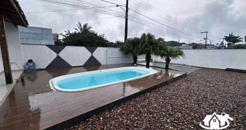 Casa com 3 dormitórios para alugar, 170 m² por R$ 5.500/mês incluso IPTU, taxa de lixo e garantia locatícia - Itacolomi - Balneário Piçarras/SC