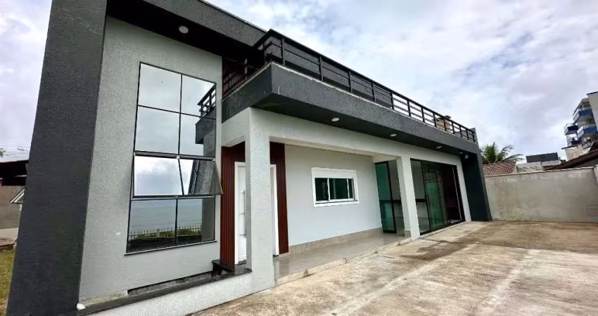 Casa com terraço e vista para o mar – quadra mar itajuba, barra velha