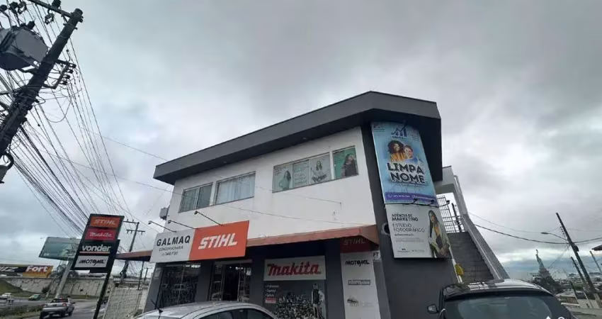 Sala comercial com 50m² e recepção em frente à milium – centro de barra velha
