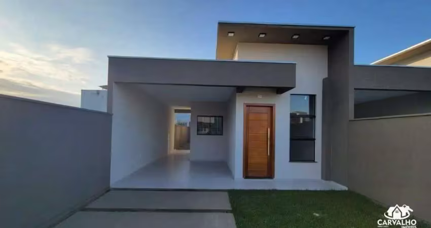 Casa com suíte, quintal amplo e excelente localização no bairro vila nova – barra velha/sc