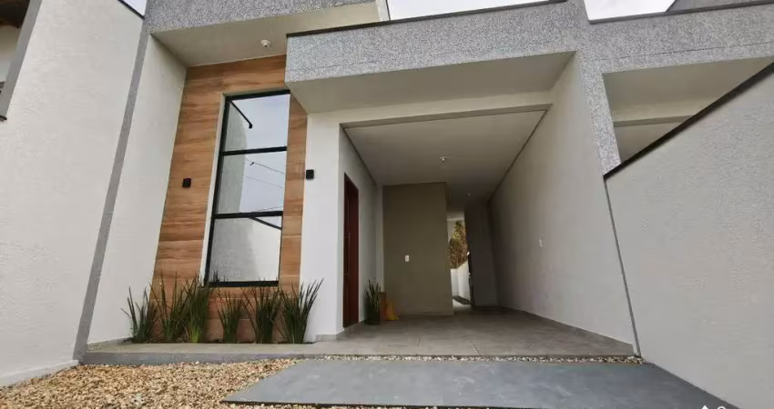 Casa com 3 dormitórios, suíte e quintal amplo em itajuba, barra velha/sc