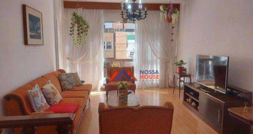 Apartamento com 3 dormitórios à venda, 176 m² por R$ 848.000,00 - Ponta da Praia - Santos/SP