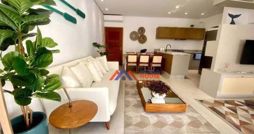Apartamento com 2 dormitórios à venda, 60 m² por R$ 826.400,00 - Jardim  São Lourenço - Bertioga/SP