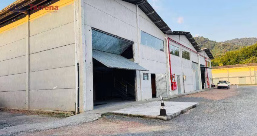 Galpão com 383m2 para alugar na itoupava central - blumenau/sc