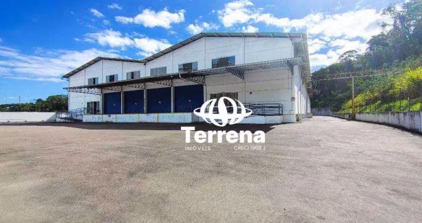 Galpão 4.000m² - margens da br 470 - bairro fortaleza - blumenau/sc