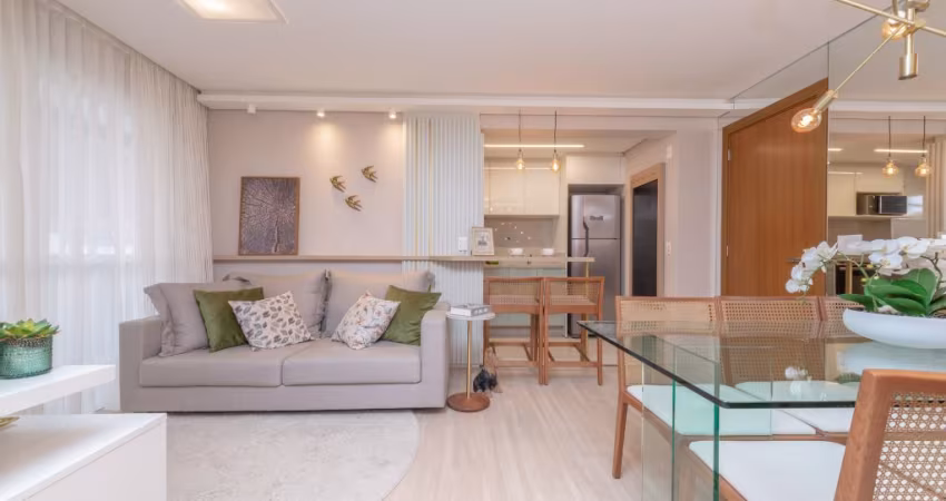Apartamento para venda possui 77 metros quadrados com 3 quartos em Cristo Rei - Curitiba - PR
