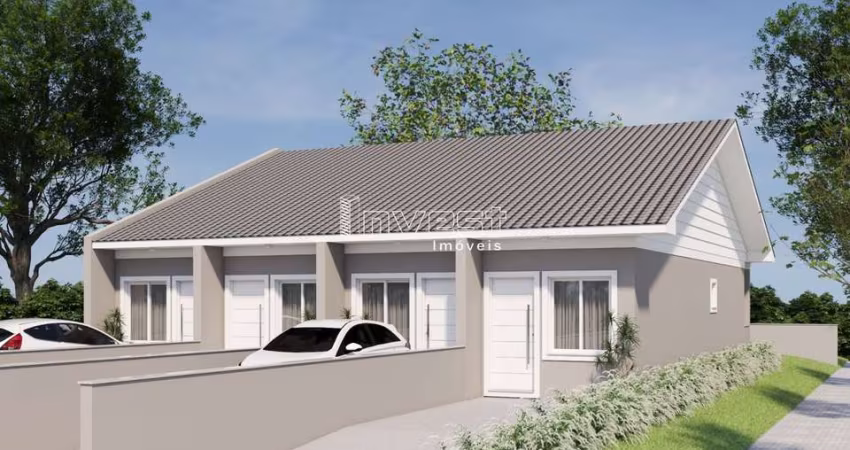Geminados em construção no bairro João Alves em Santa Cruz do Sul-RS