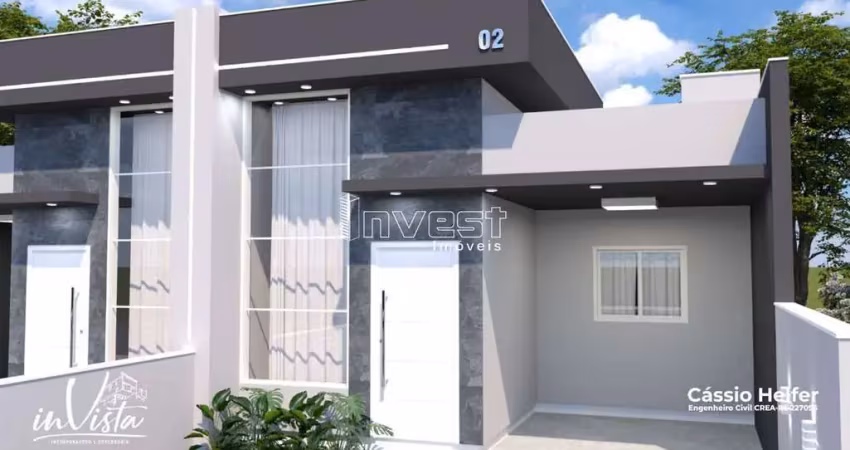 Casa 2 dormitórios à venda jardim bela vista vera cruz/rs