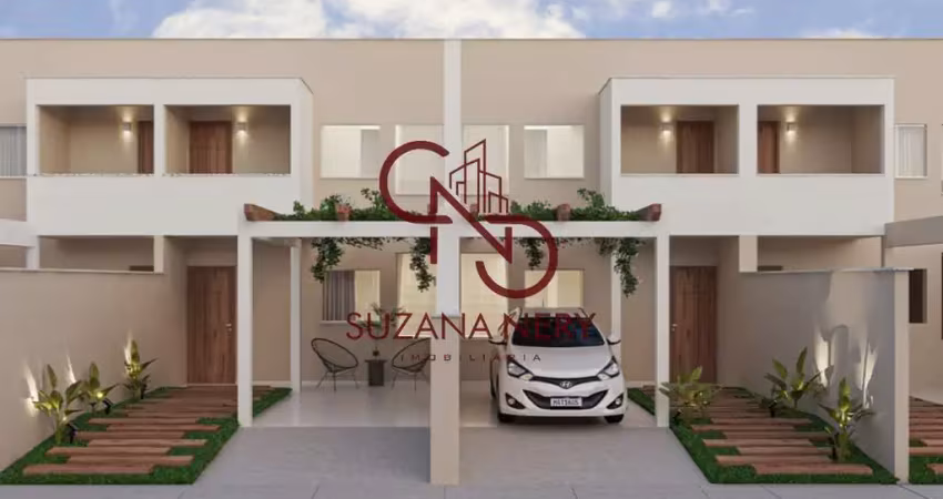 Casa duplex com 2 quartos no condomínio coohabinal village