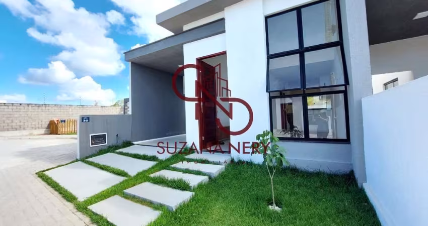 CASA COM 2 QUARTOS EM CONDOMÍNIO-PARNAMIRIM