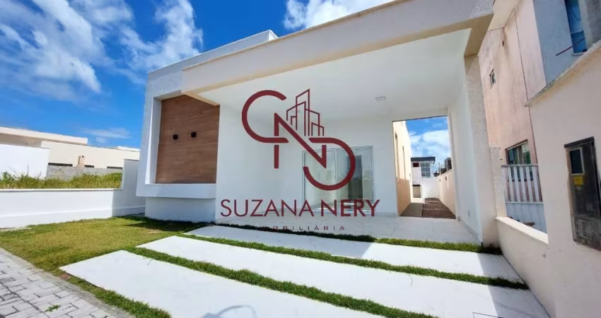 CASA TERREA COM 3 QUARTOS NO CONDOMINIO VILA DOS VENTOS EM PARNAMIRIM