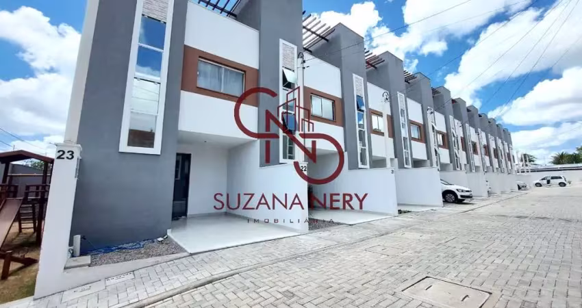 Casa triplex com 2 suites em condomínio - parnamirim