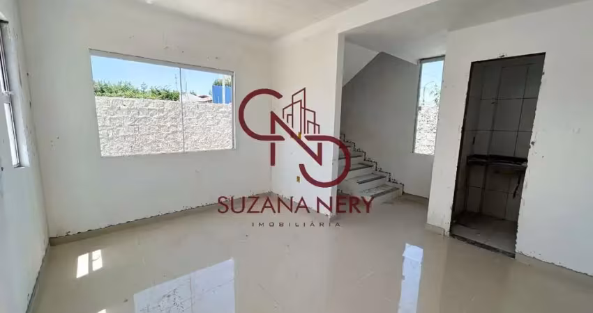 Casa duplex com 2 quartos em cajupiranga - parnamirim