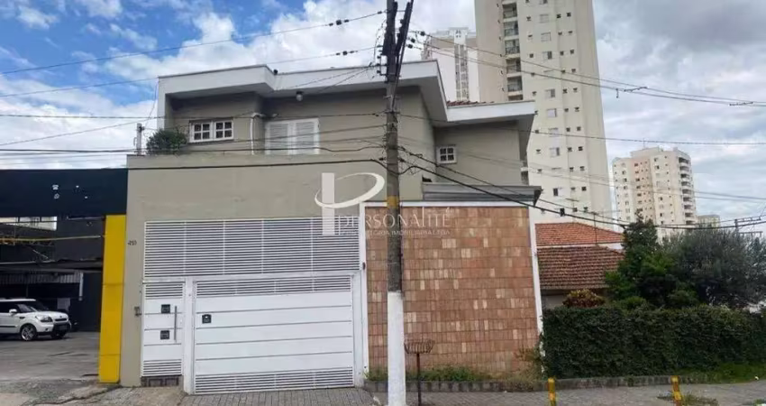 Sobrado 3 quartos, 3 banheiros , 4 vagas de garagem à venda com 338m². vila regente feijó, são paulo - sp.