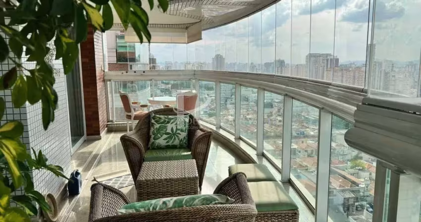 Apartamento 4 quartos, 4 banheiros e 6 vagas de garagem à venda, 225 m². edifício cartier bresson. tatuapé. sp.