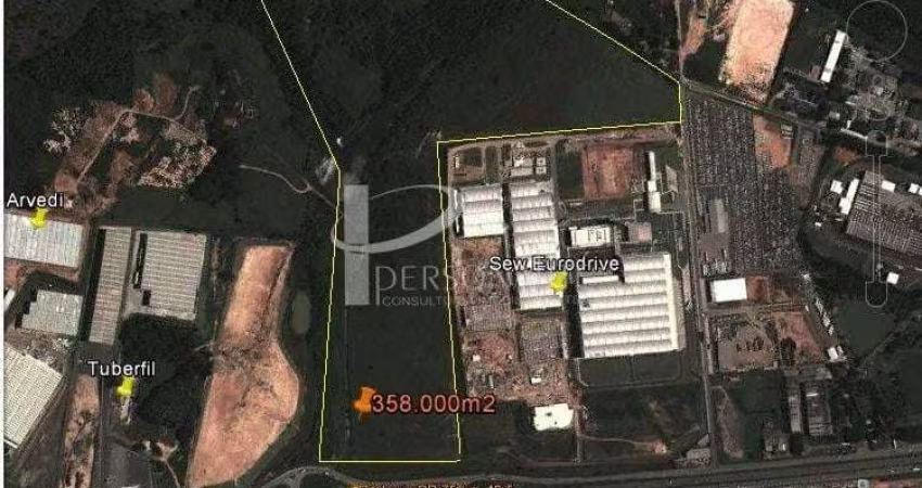 Loteamento para área comercial, 358 mil m2, para venda, Indaiatuba.