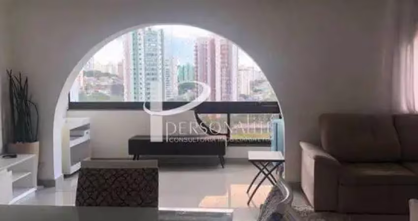 Apartamento com 3 quartos, 4 banheiros e 3 vagas de garagem à venda, 135 m². edifício rhodes. jardim anália franco. sp.