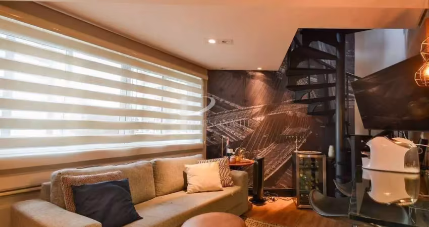 Flat/loft/estúdio com 1 quarto, vila nova conceição - são paulo