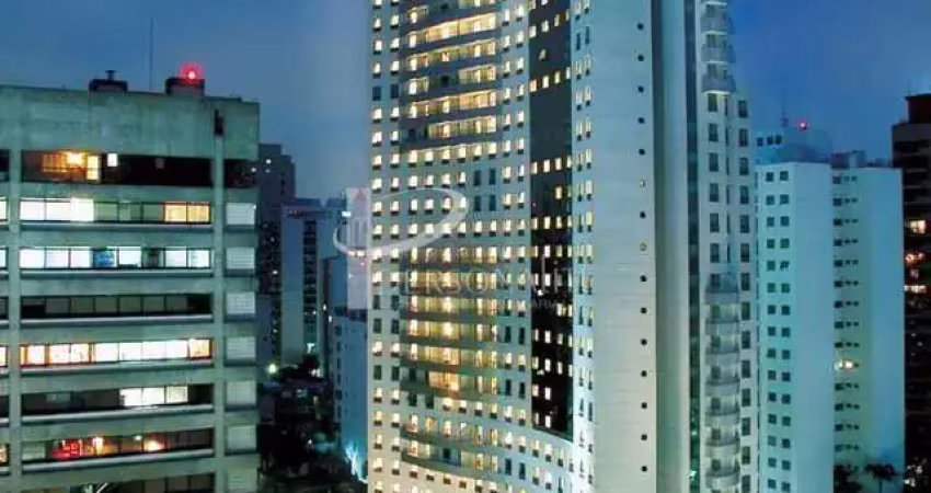 Flat à venda, ed. meliá jardim europa, vila nova conceição.