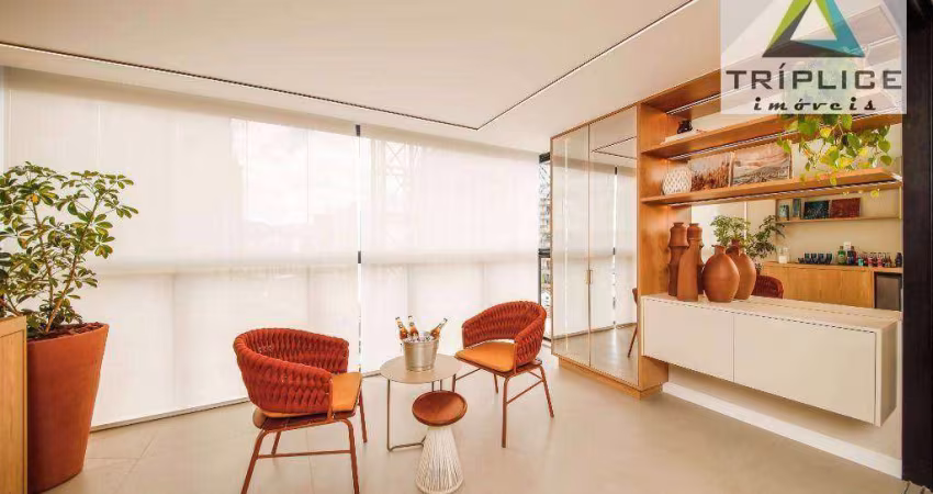 Apartamento 3 quartos com suíte, sala com varanda gourmet, 3 vagas, de frente na melhor localização do bairro Santa Helena. Alto padrão!