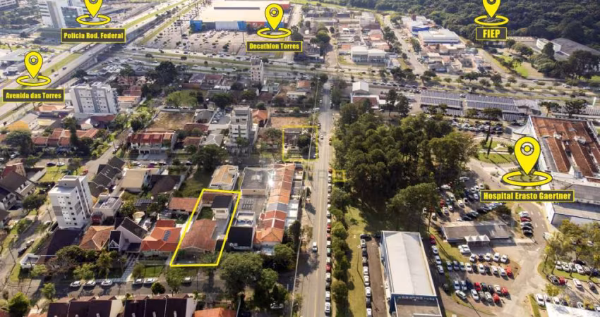 Terreno à venda na Rua Tibúrcio Brasil, 69, Jardim das Américas, Curitiba