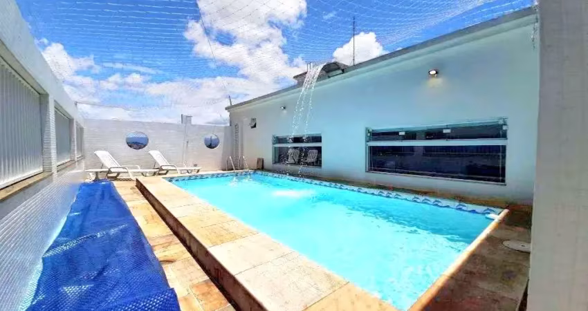Cobertura duplex alto padrão com 3 dormitórios e lazer privativo na aparecida, santos