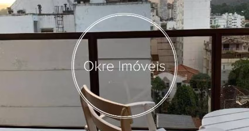 Flat com 1 quarto à venda na Avenida Bartolomeu Mitre, Leblon, Rio de Janeiro