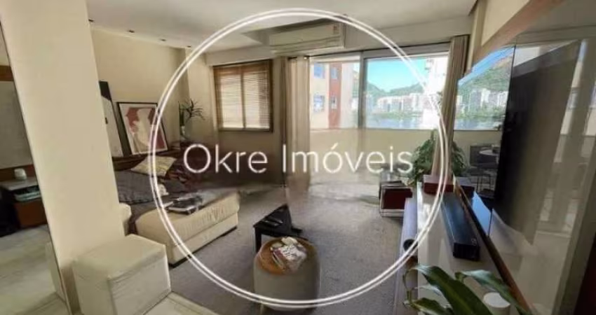 Flat com 1 quarto à venda na Rua Custódio Serrão, Lagoa, Rio de Janeiro