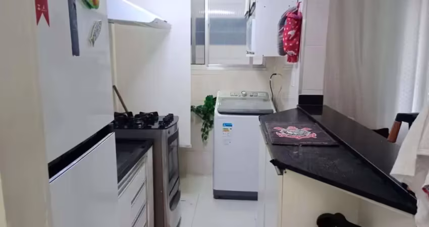 Apartamento para venda em praia grande, canto do forte, 2 dormitórios, 1 banheiro, 1 vaga