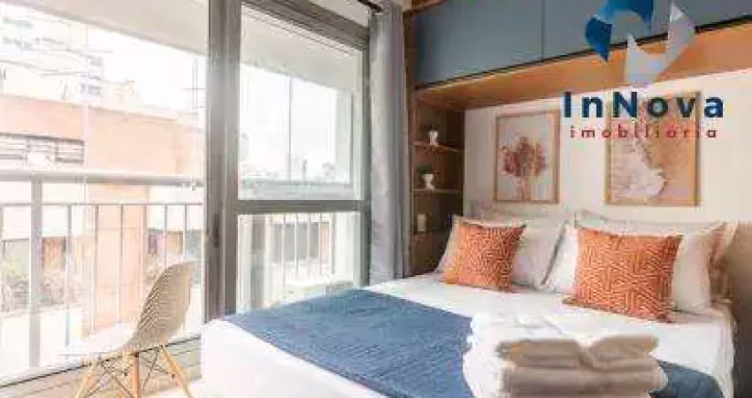 Studio para venda em são paulo, moema, 1 dormitório, 1 banheiro