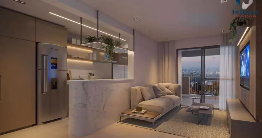 Apartamento para venda em são paulo, vila azevedo, 2 dormitórios, 1 suíte, 2 banheiros, 1 vaga