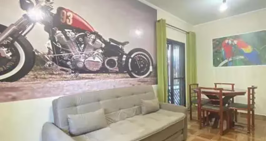 Apartamento para venda em praia grande, caiçara, 1 dormitório, 1 banheiro, 1 vaga