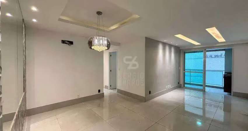 Apartamento de 3 quartos no jardim icaraí, andar alto, vazio. lazer copleto. 2 vagas.