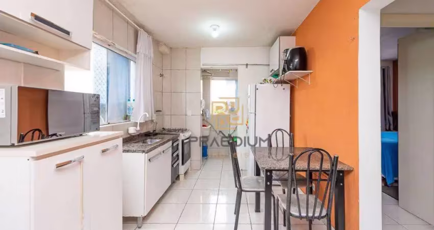 Apartamento com 2 dormitórios à venda, 46 m² por r$ 160.000,00 - jardim das flores - colombo/pr