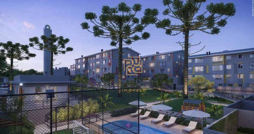 Apartamento com 2 dormitórios à venda, 48 m² por R$ 330.000,00 - Santa Cândida - Curitiba/PR