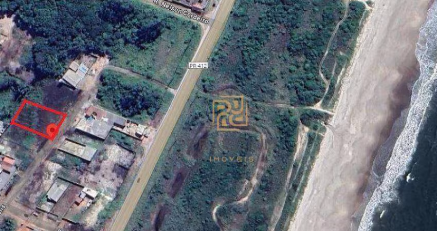 Terreno à venda, 434 m² por R$ 230.000,00 - Brejatuba - Guaratuba/PR