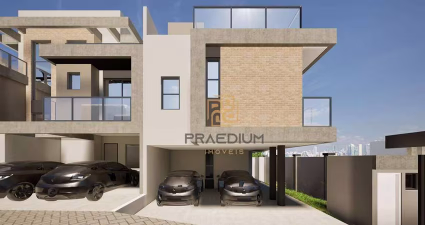 Sobrado com 3 dormitórios à venda, 113 m² por R$ 892.500 - Barreirinha - Curitiba/PR