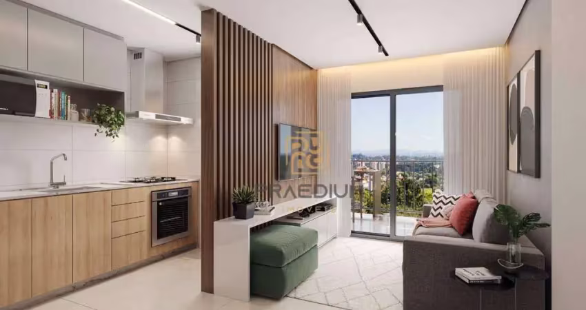Apartamento à venda, 49 m² por R$ 315.000,00 - Planta Bairro Weissópolis - Pinhais/PR