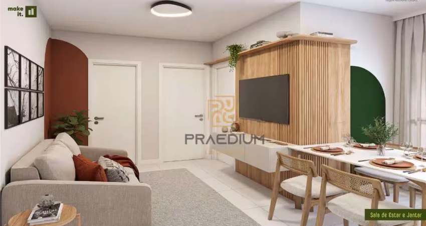 Apartamento com 2 dormitórios à venda, 41 m² por r$ 275.000,00 - vargem grande - pinhais/pr