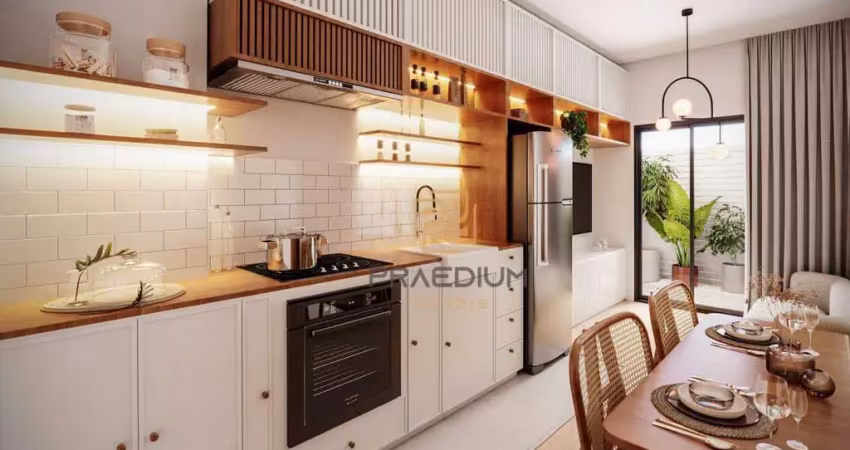 Apartamento com 2 dormitórios à venda, 61 m² por R$ 590.000,00 - Tingui - Curitiba/PR