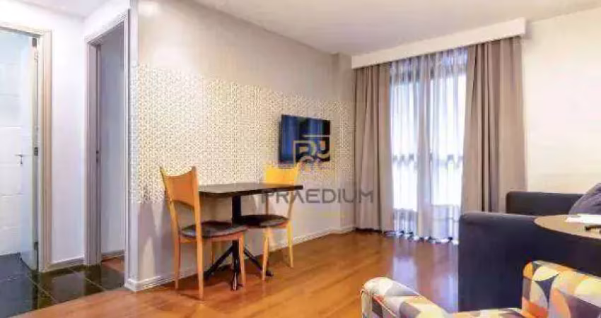 Apartamento com 1 dormitório à venda, 42 m² por R$ 420.000,00 - Batel - Curitiba/PR