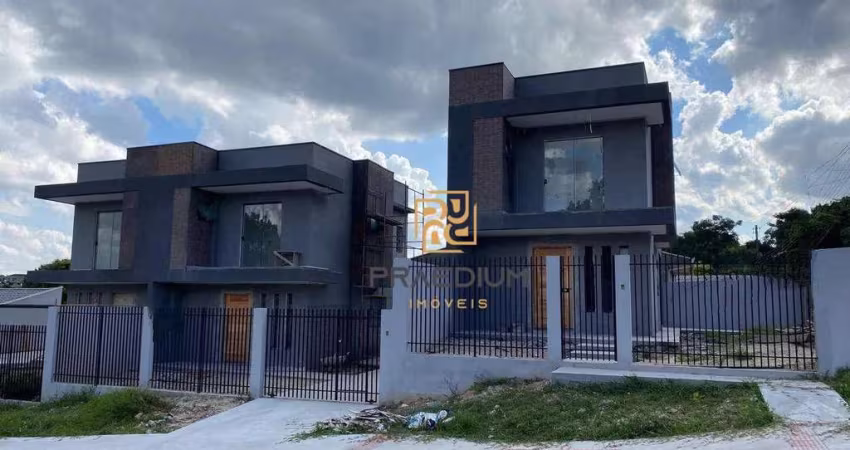 Sobrado com 3 dormitórios à venda, 77 m² por R$ 520.000,00 - Planta São Venâncio - Almirante Tamandaré/PR
