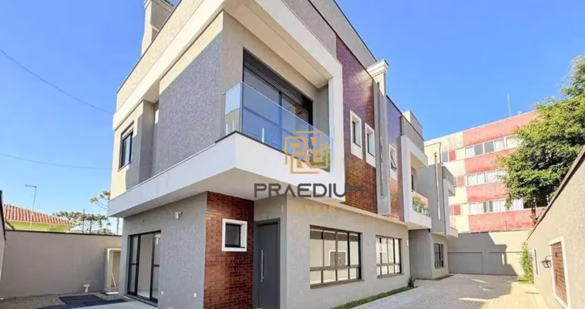 Sobrado com 3 dormitórios à venda, 126 m² por r$ 899.000 - água verde - curitiba/pr